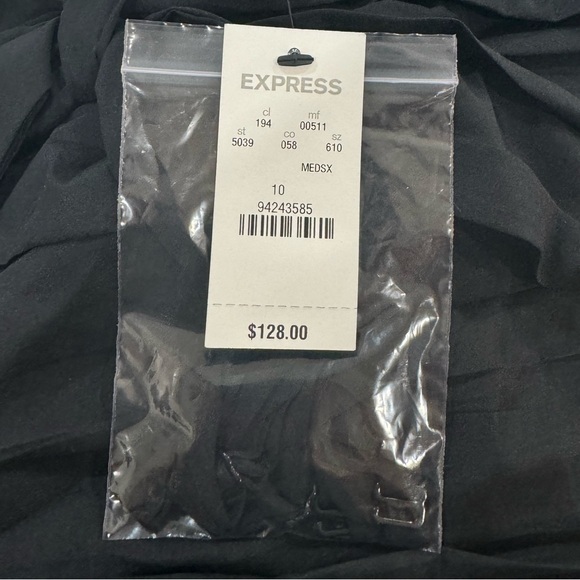 Express strapless mini black dress - Picture 3 of 3